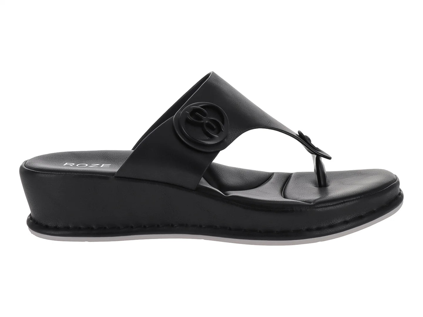 Sandalias Roze Plataforma Negro para Mujer