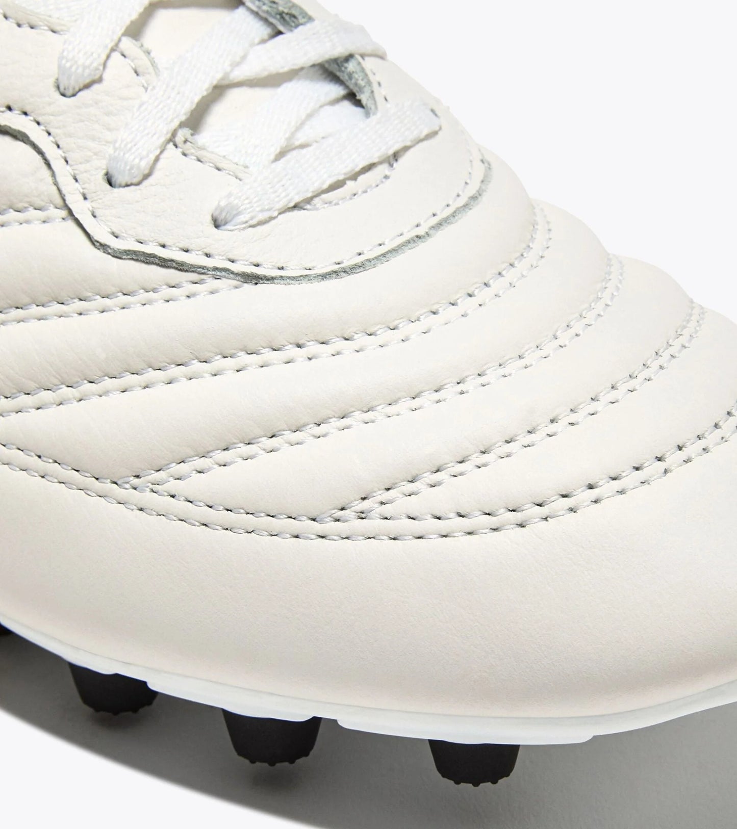 Diadora Brasil LT MDPU Firm Ground Soccer Cleats White Gold