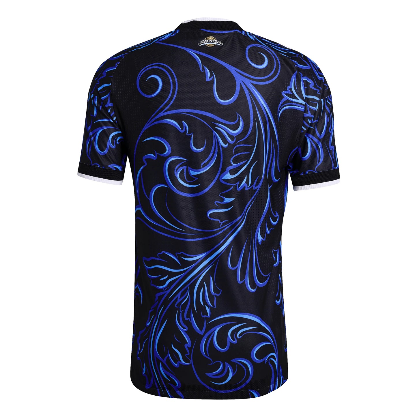adidas Argentina Away Authentic Mens Soccer Jersey 2026 Black Blue