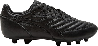 Diadora Brasil LT MDPU Firm Ground Soccer Cleats Black Black