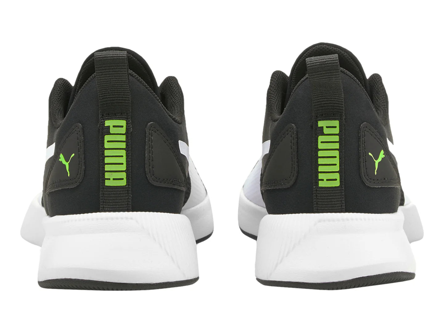 Tenis PUMA Flyer Runner Jr Verde y Negro para Niño