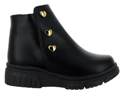 Botas Viris Nairobi Negro para Niña