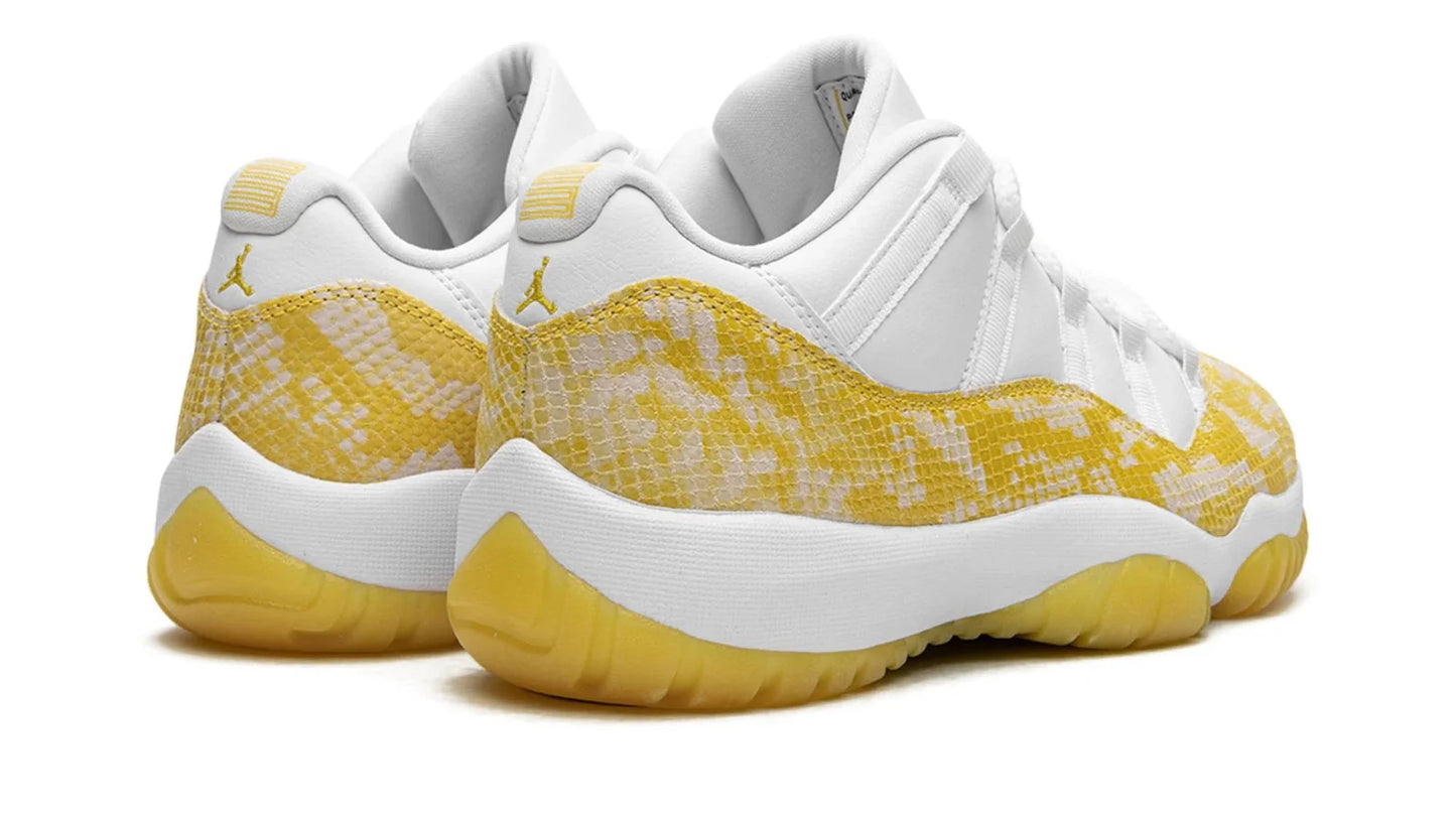 AIR JORDAN 11 LO WMNS Yellow Snakeskin