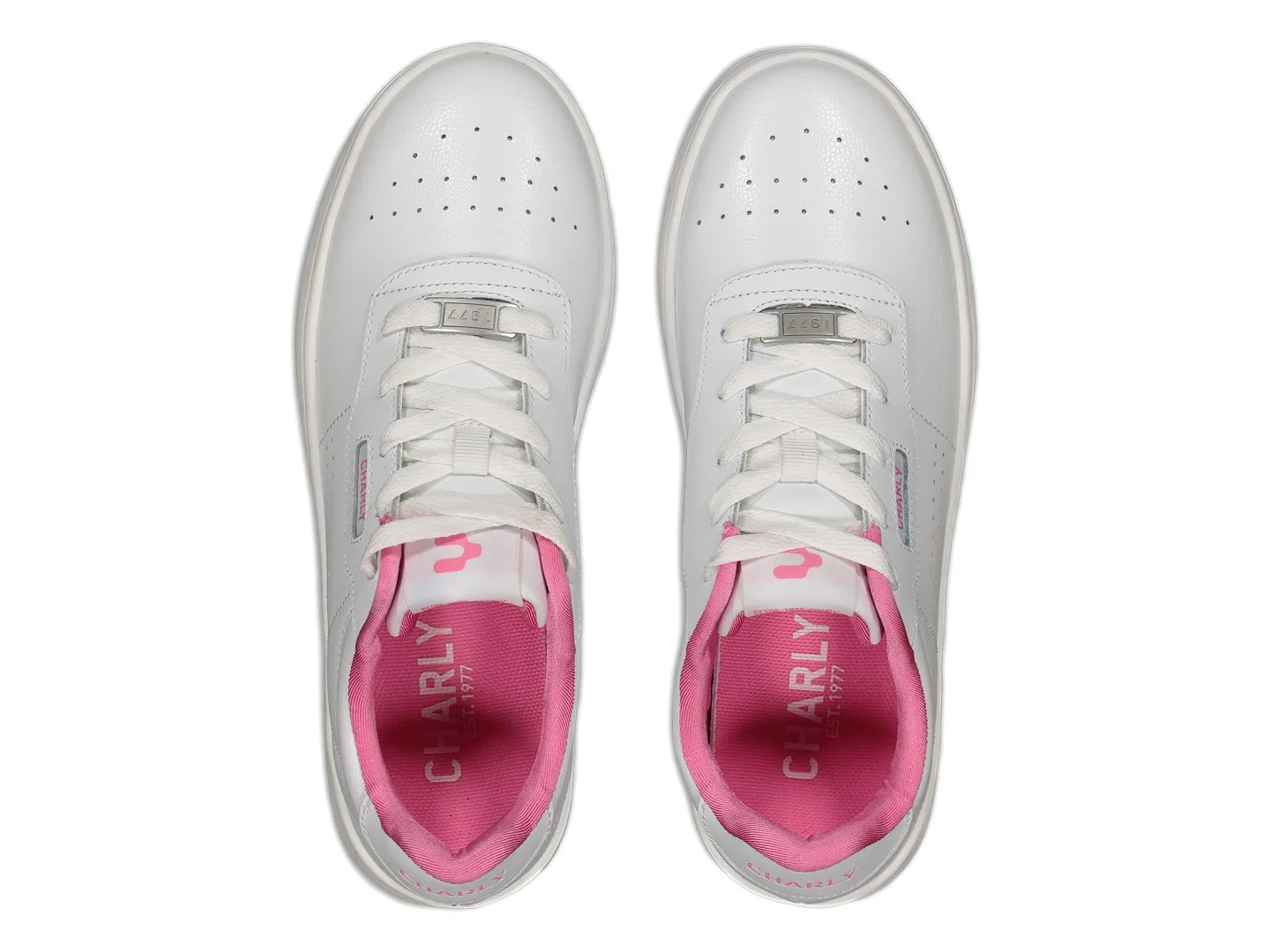 Tenis Charly Blanco con Rosa para Mujer
