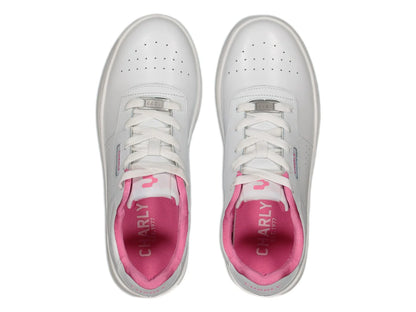 Tenis Charly Blanco con Rosa para Mujer
