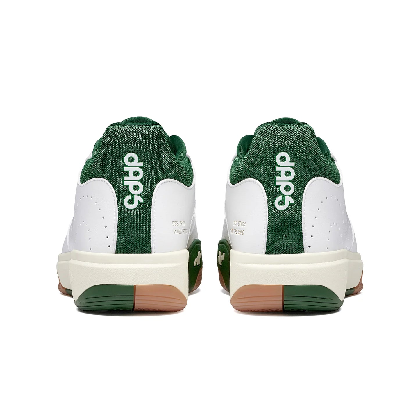 DAPS DESI Mid Green White Womens Pickleball Shoes