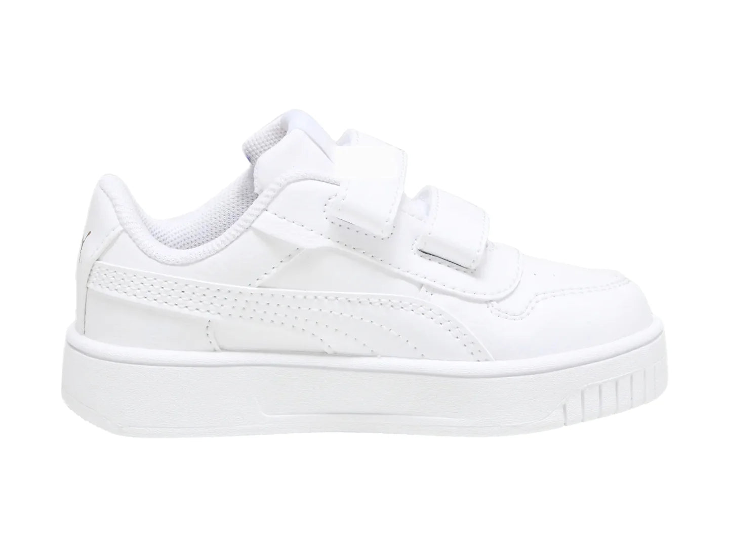Tenis PUMA Carina Street V Blanco y Oro para Niña