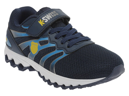 Tenis K Swiss Tubes Azul Marino y Amarillo para Niño