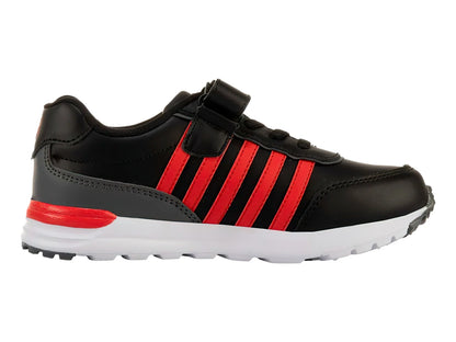 Tenis K Swiss Tross II Negro con Rojo para Niño