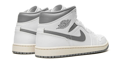 Air Jordan 1 Mid White Stealth Grey