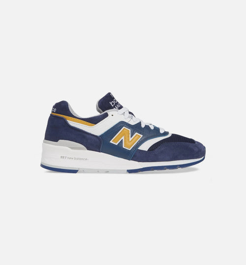 997 USA Mens Running Shoe Blue White