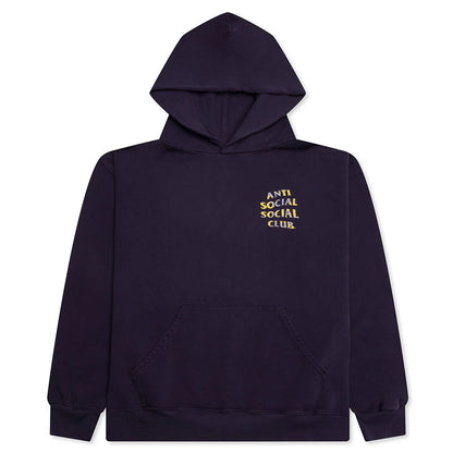 Mind Game Weathered Hoodie Vintage Black