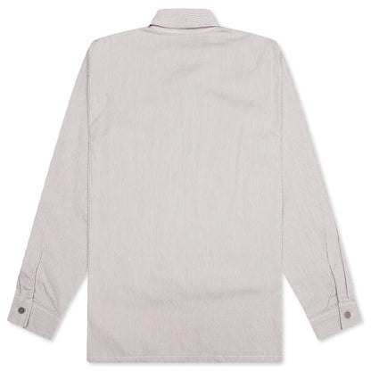 Classic Work L S Pullover Shirt Beige