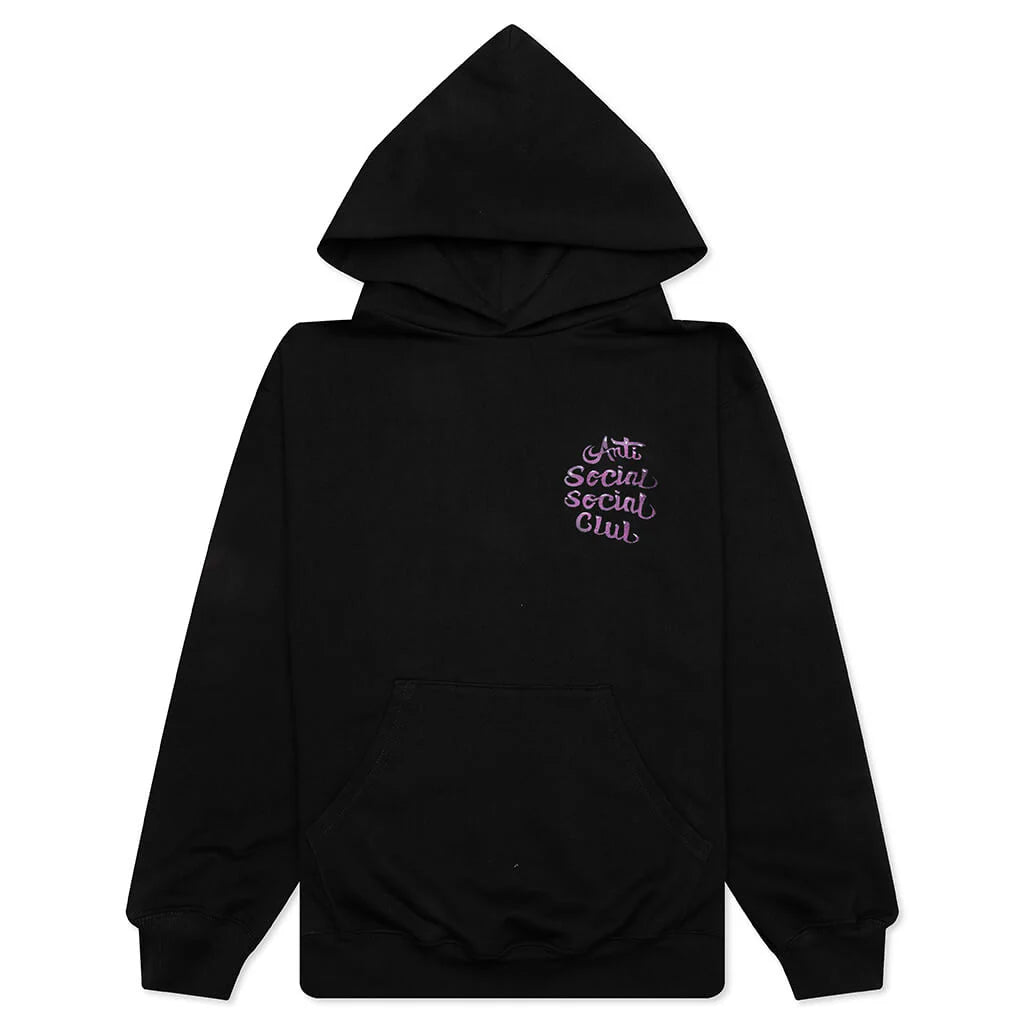 Airbrushed Hoodie Black