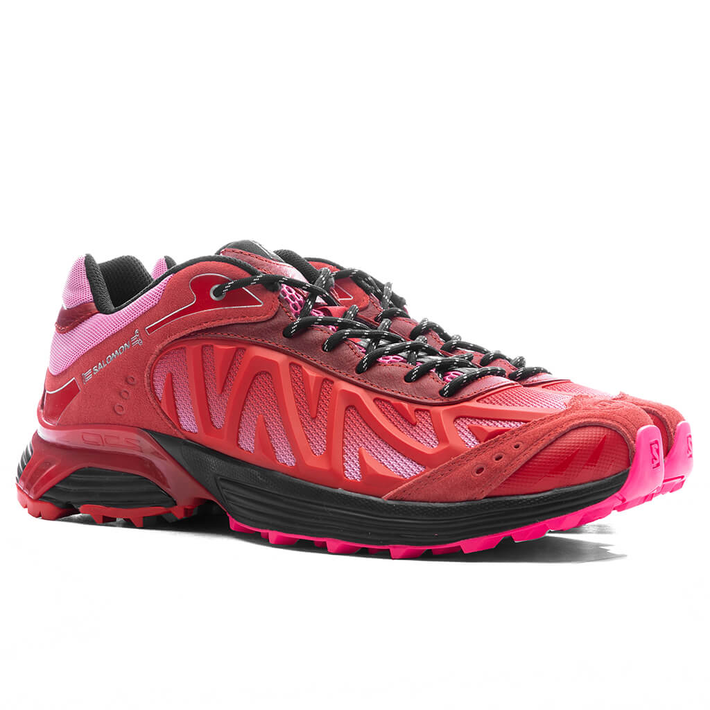 Salomon x Aries XT Whisper Fiery Red Fuchsia Pink