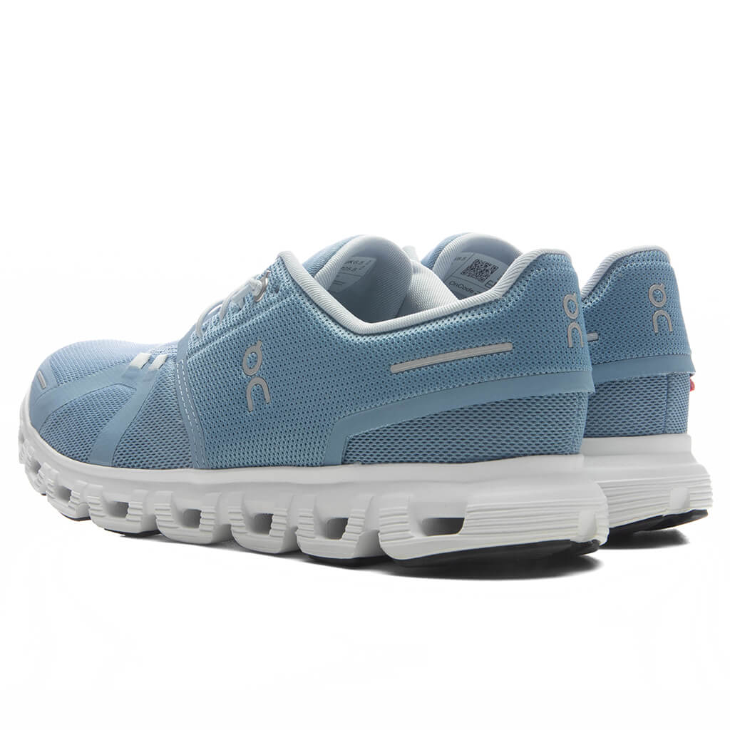 Womens Cloud 6 Chambray White
