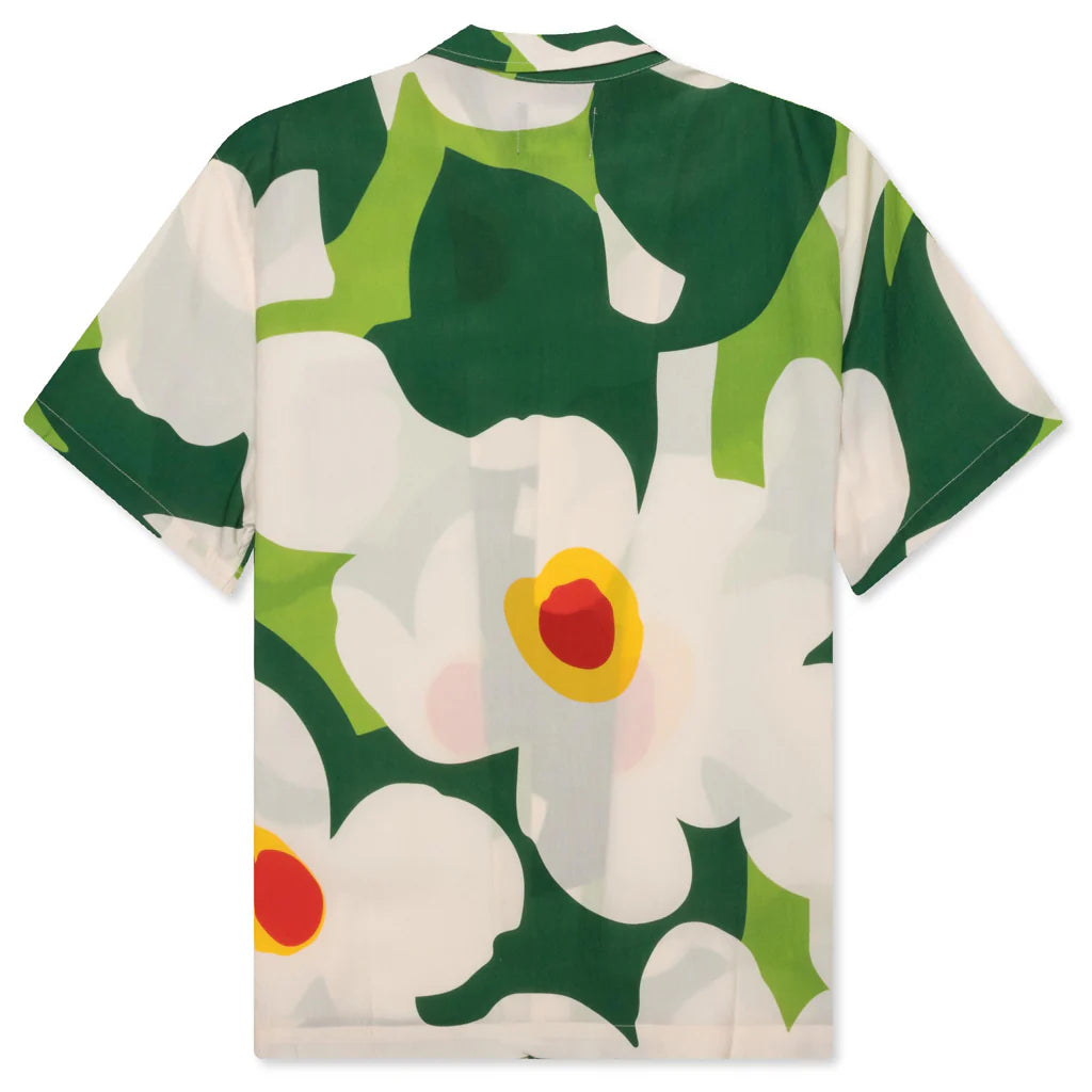 Floral Camp Green Multi
