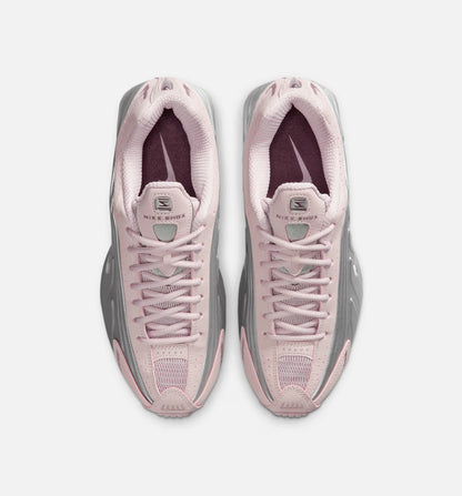 Shox R4 Womens Lifestyle Shoe Particle Rose Tattoo Metallic Silver