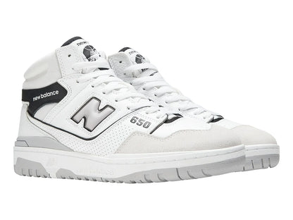 Tenis New Balance BB650 Blanco con Negro para Hombre