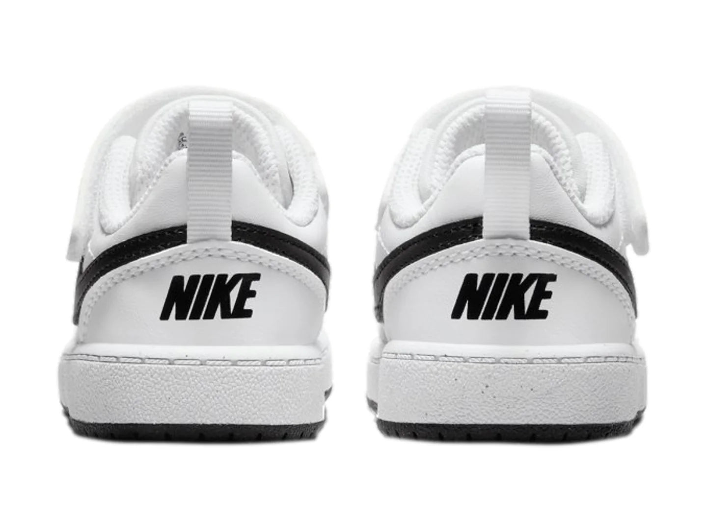 Tenis Nike Court Borough Low Recraft Blanco y Negro para Niño