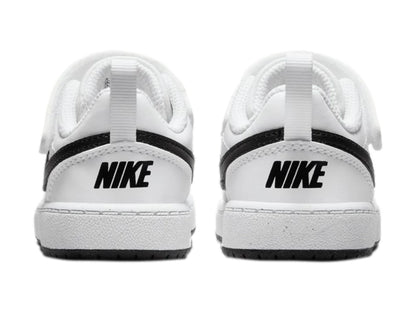 Tenis Nike Court Borough Low Recraft Blanco y Negro para Niño