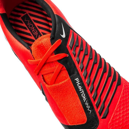 Nike Phantom Venom Elite FG Youth Soccer Cleats Bright Crimson Black Crimson