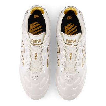 New Balance 442 Elite V3 FG Mens Soccer Cleats Sea Salt Multicolor