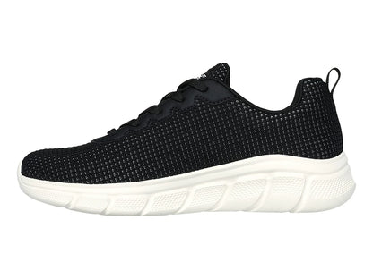 Tenis Skechers BOBS B Flex Negro y Blanco para Mujer