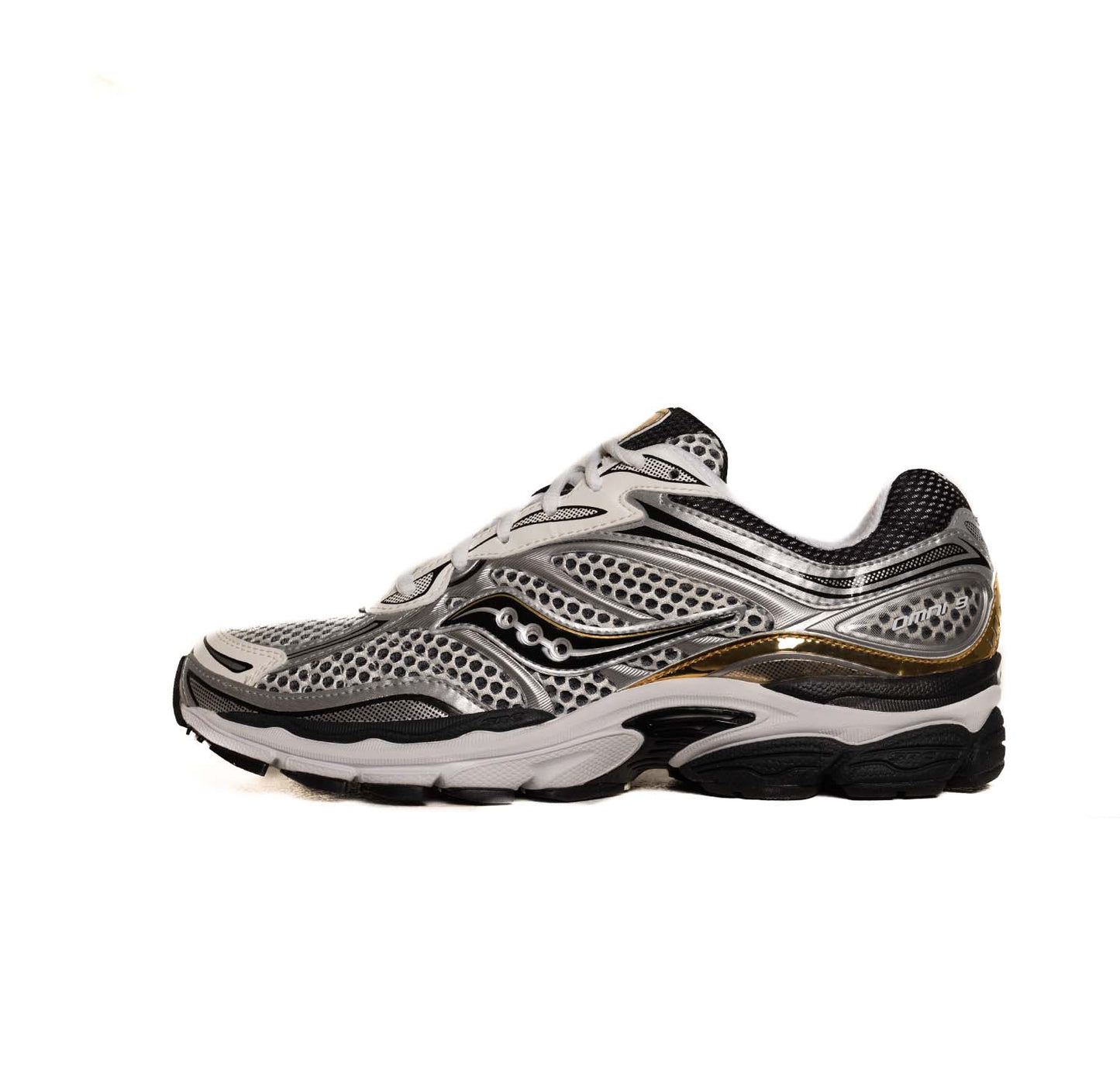 SAUCONY PROGRID OMNI 9 SILVER GOLD