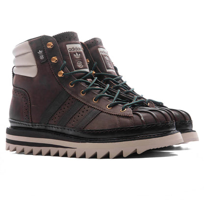 Adidas x CLOT Pro Model By Edison Chen Dark Brown Wonder Beige