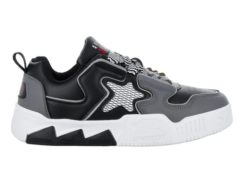 Tenis ZAEM Negro y Gris para Hombre