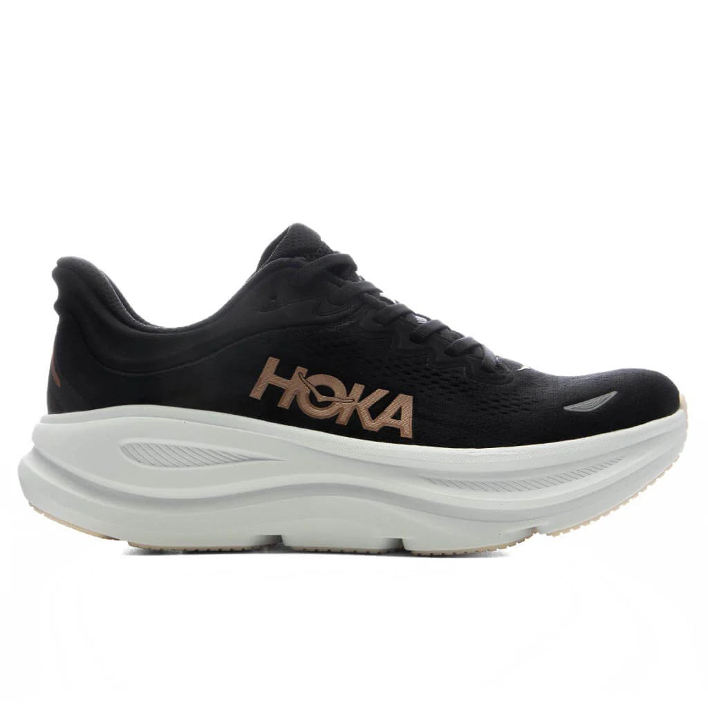 Womens Bondi 9 Black Rose Gold