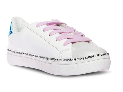 Tenis Steve Madden Jhones T Blancos para Niña