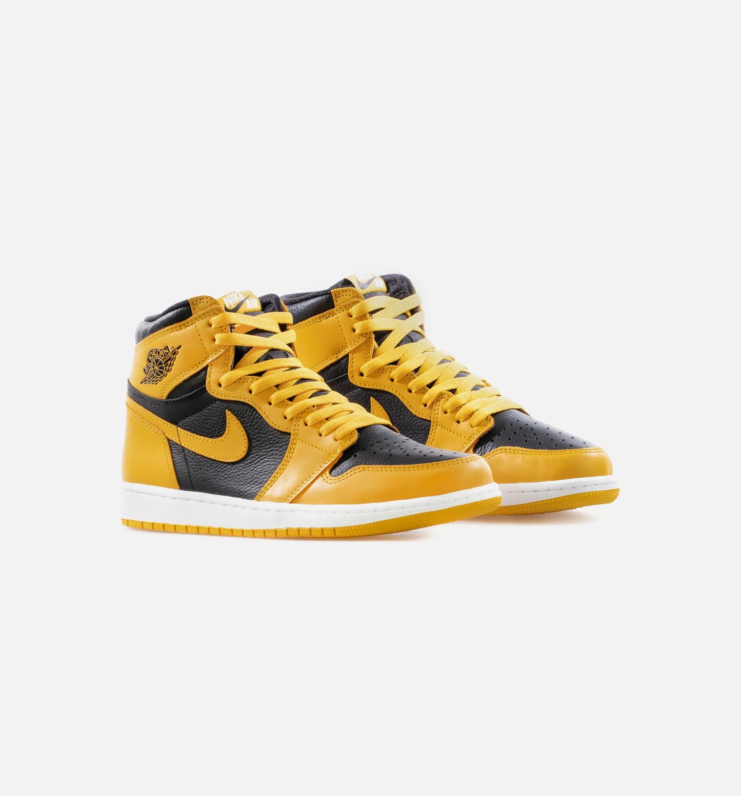 Air Jordan 1 Retro High OG Mens Lifestyle Shoe Pollen Black White Limit One Per Customer