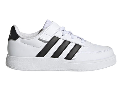 Tenis Adidas Breaknet 20 Blancos y Negros para Niño