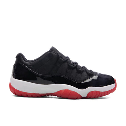 Air Jordan 11 Retro Low Bred GS Black Varsity Red White