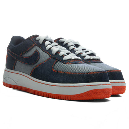 Nike x Kobe Bryant Air Force 1 Low Denim Obsidian Safety Orange White