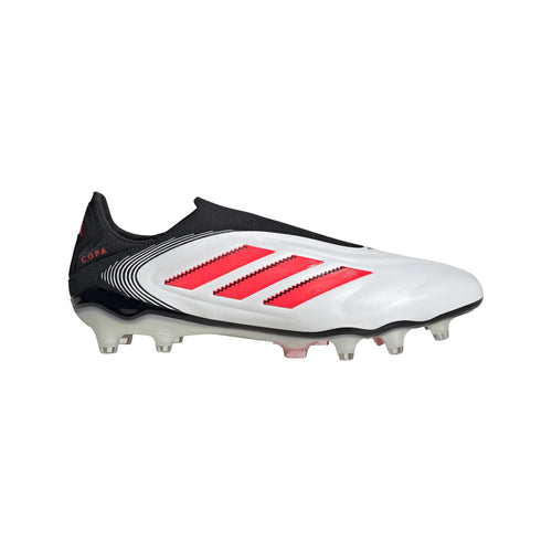 adidas Copa Pure 3 Elite Laceless FG Mens Soccer Cleats White Red Black