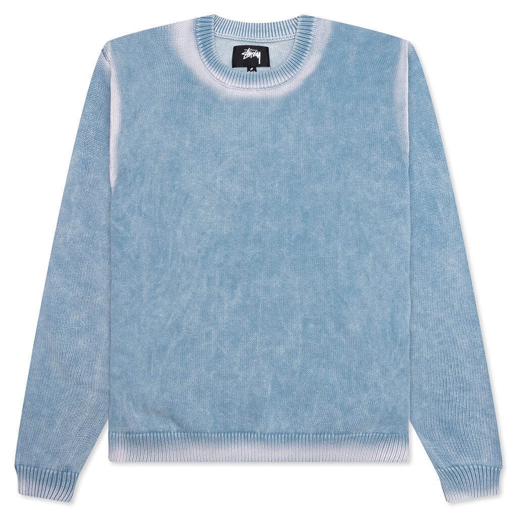 Faded Cotton Crew Blue