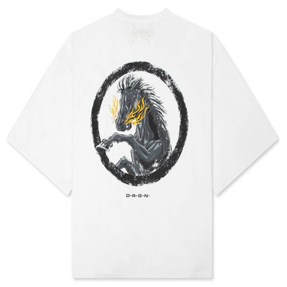 Yoth Oversized Tee Star White