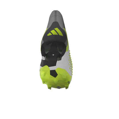 adidas Predator Accuracy FG Firm Ground Cleats White Black Lucid Lemon