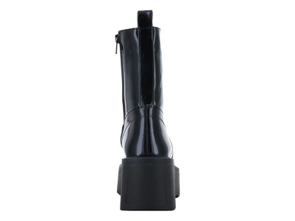 Botas Solie de Charol Negro para Mujer