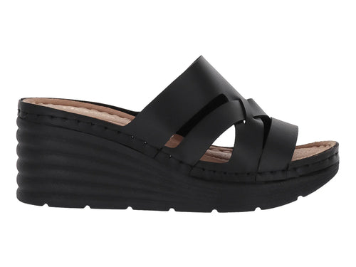 Sandalias Flexmas Negro para Mujer