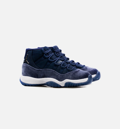 Air Jordan 11 Midnight Navy Womens Lifestyle Shoe Blue