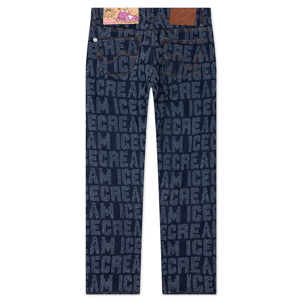 Sweet Tooth Strawberry Fit Jeans Blue Moon