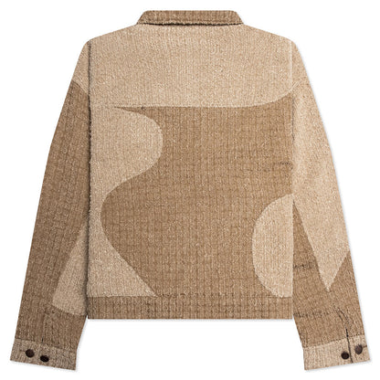 Panel Jacket Tan