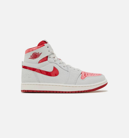 Air Jordan 1 Zoom CMFT 2 Valentines Day Womens Lifestyle Shoe White Red