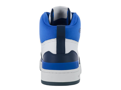 Tenis Lacoste L001 Mid Azul Marino y Blanco para Hombre