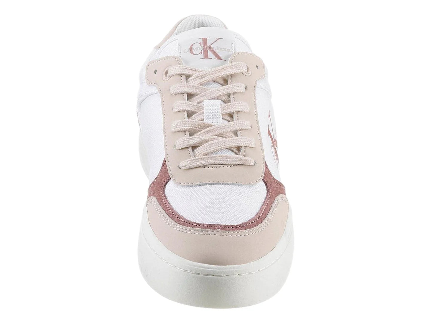 Tenis Calvin Klein Blanco y Rosa para Mujer