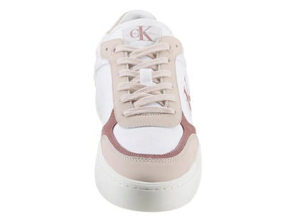 Tenis Calvin Klein Blanco y Rosa para Mujer